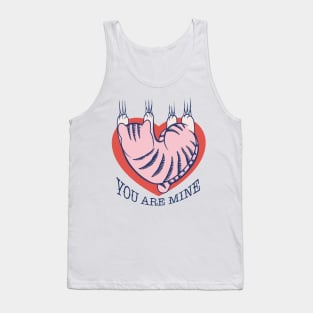 cat, you are mine Tank Top